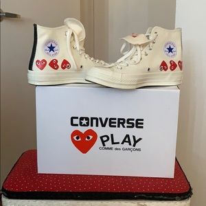 Converse-Comme des Garçons Play Multi-Heart